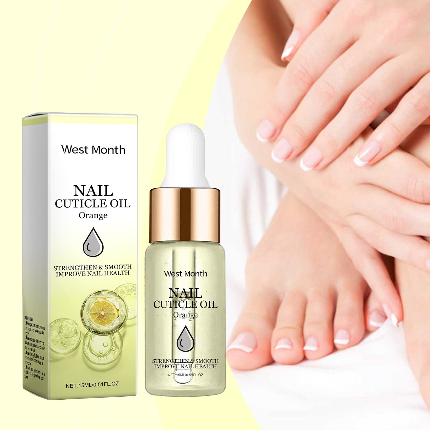Nail Cuticle Care Essential Oil with Jojoba and Vitamin E 15ml - Teleplus cuticle care essential teleplus nail