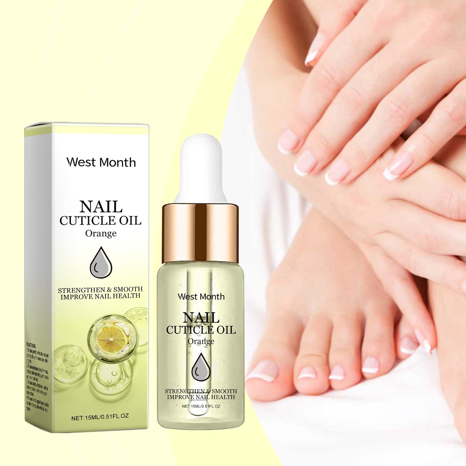 Nail Cuticle Care Essential Oil with Jojoba and Vitamin E 15ml - Teleplus cuticle care essential teleplus nail