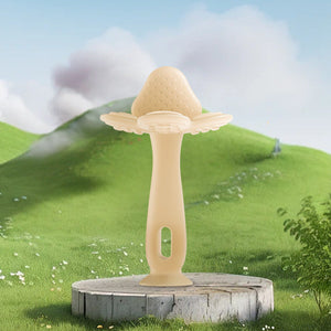 Nano Silver Liquid Silicone Rabbit Teether Set with Storage Box in Light Blue and Pink for United States Buyers