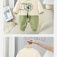 National Style Long Sleeve Fleece-lined Rompers Jumpsuit - National Style Fleece-lined Rompers for Babies