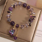 Natural Amethyst New Chinese Bracelet Love Gem - Natural Amethyst Love Gem Bracelet for Women