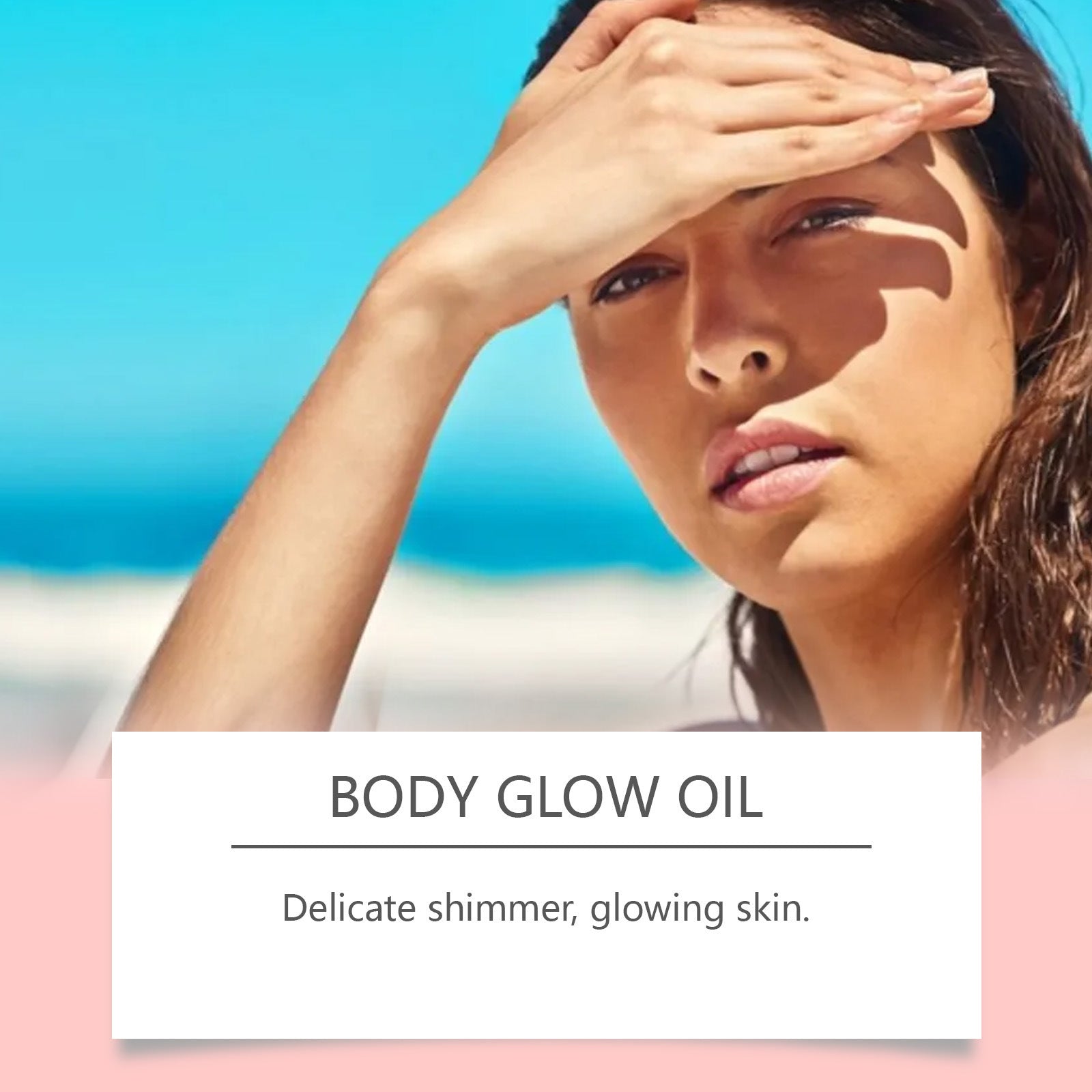 Natural Body Oil with Glycerin Coconut and Mica - Teleplus body oil