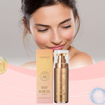 Natural Body Oil with Glycerin Coconut and Mica - Teleplus body oil