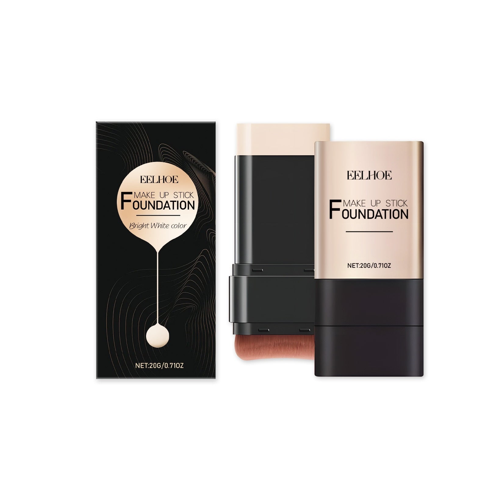 Natural Color Foundation with Mineral Oil and Beeswax for Flawless Skin - natural color foundation