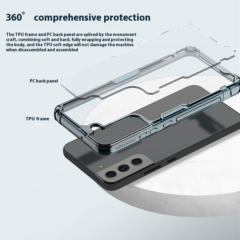 Natural Color Pro TPU Transparent Soft Phone Case for Samsung - Teleplus natural color pro transparent soft phone