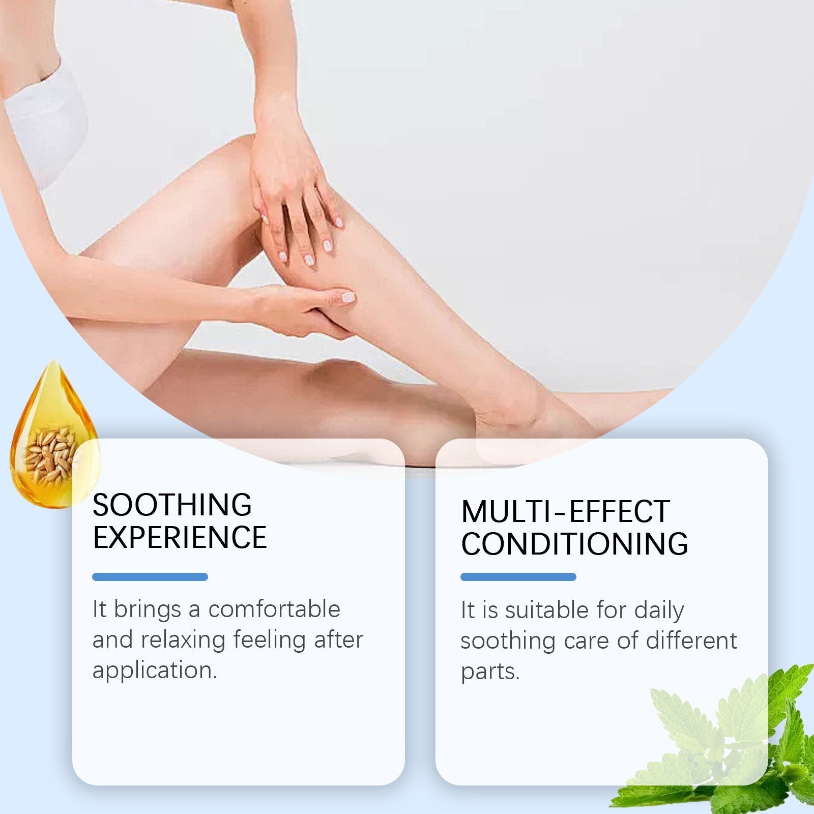 Natural Cumin Seed Oil and Mint Body Care Kit for All Skin Types 100g - Teleplus with body care kit cumin seed oil