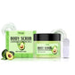 Natural Face Scrub with Water Mineral Oil Walnut Shell Peppermint Extract - Teleplus and natural face scrub walnut