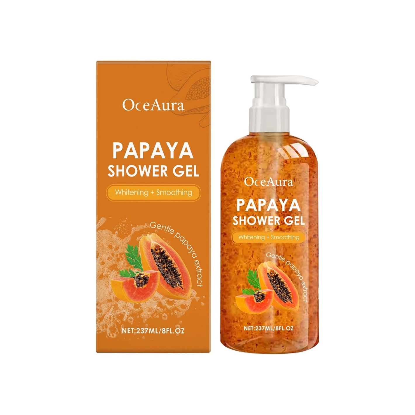 Natural Facial Cleanser with Papaya Extract and Vitamin E - papaya extract natural facial cleanser