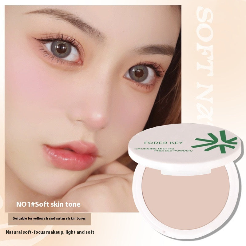 Natural Finish Powder Biscuit for Waterproof Concealer and Soft Skin Tone - Teleplus finishing powder biscuit