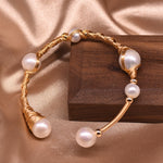 Natural Freshwater Pearl Adjustable Bracelet For Women - Natural Freshwater Pearl Adjustable Bracelet for Women