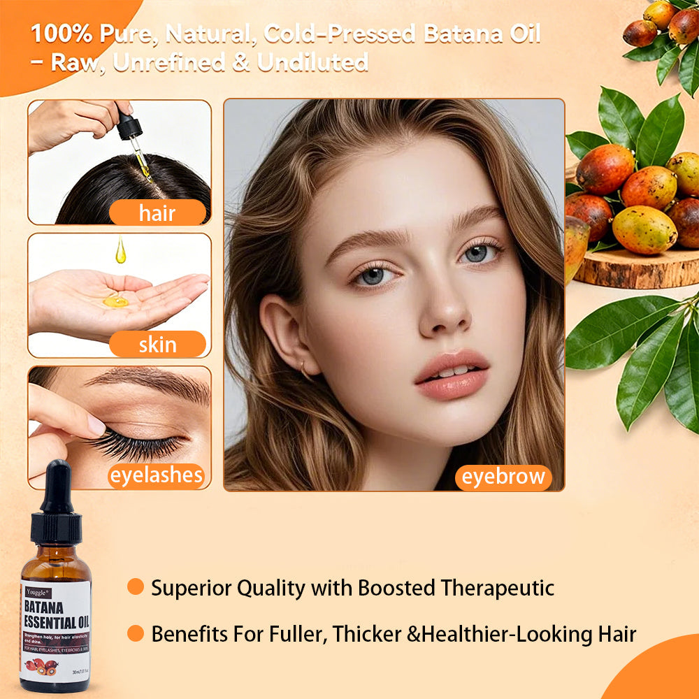 Natural Hair Care Shampoo and Conditioner Set for Healthy Shiny