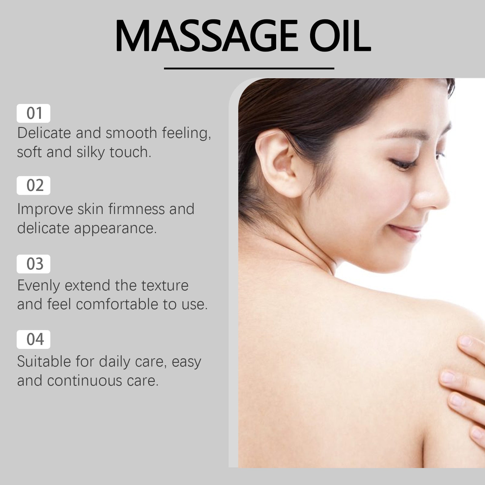 Natural Herbal Massage Oil with Collagen and Essential Oils - Teleplus massage oil
