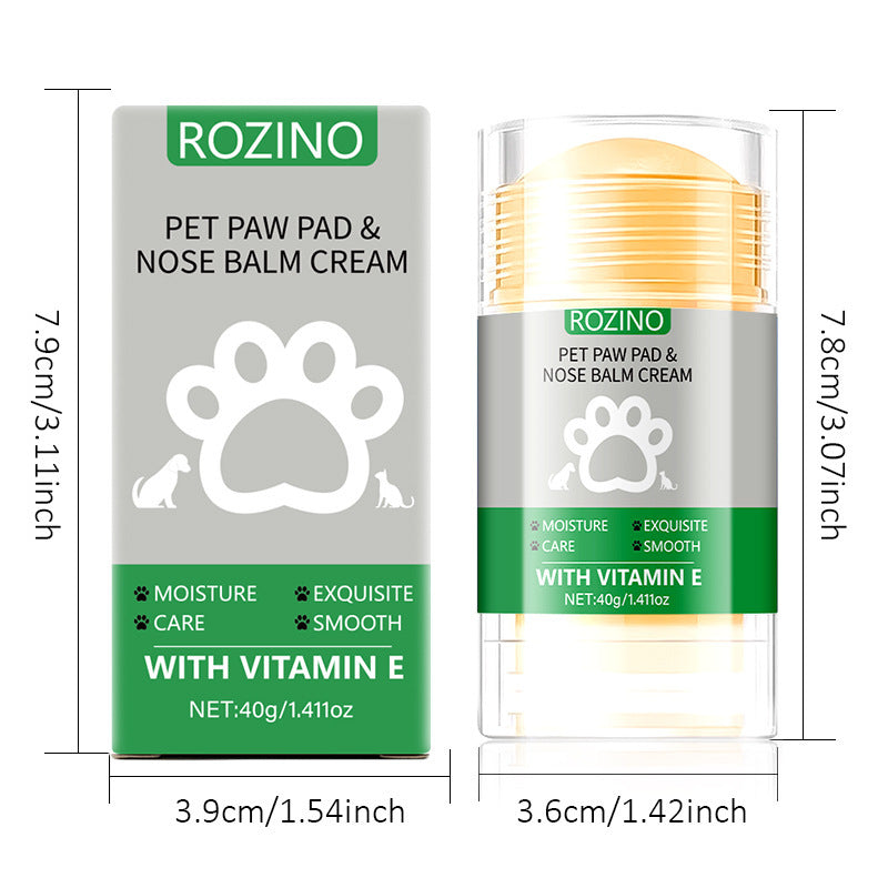 Natural Herbal Pet Paw and Skin Care Cream for Dogs Cats 40g