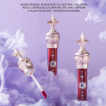 Natural Lip Gloss with Mirror Finish Waterproof Moisturizing Lipstick - Glossy Miracles Glaze lip gloss lipstick film