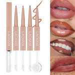 Natural Matte Lip Liner with Moisturizing and Transparency Benefits - Teleplus matte lip liner transparent moisturizing