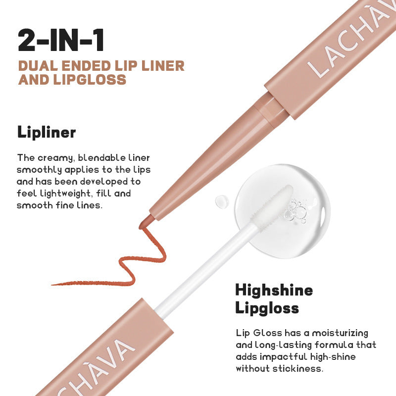Natural Matte Lip Liner with Moisturizing and Transparency Benefits - Teleplus matte lip liner transparent moisturizing