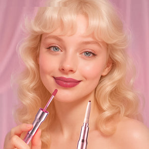 Natural Matte Long Lasting Lipstick Set Hydrating Vegan Makeup 5ml - Teleplus long lasting lipstick set