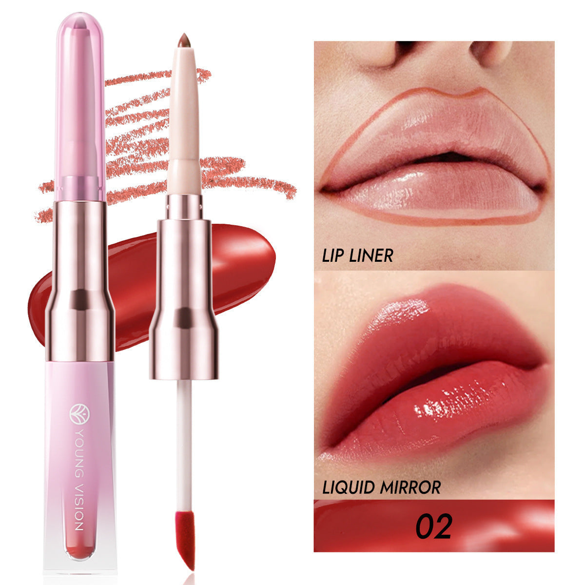 Natural Matte Long Lasting Lipstick Set Hydrating Vegan Makeup 5ml - Teleplus long lasting lipstick set
