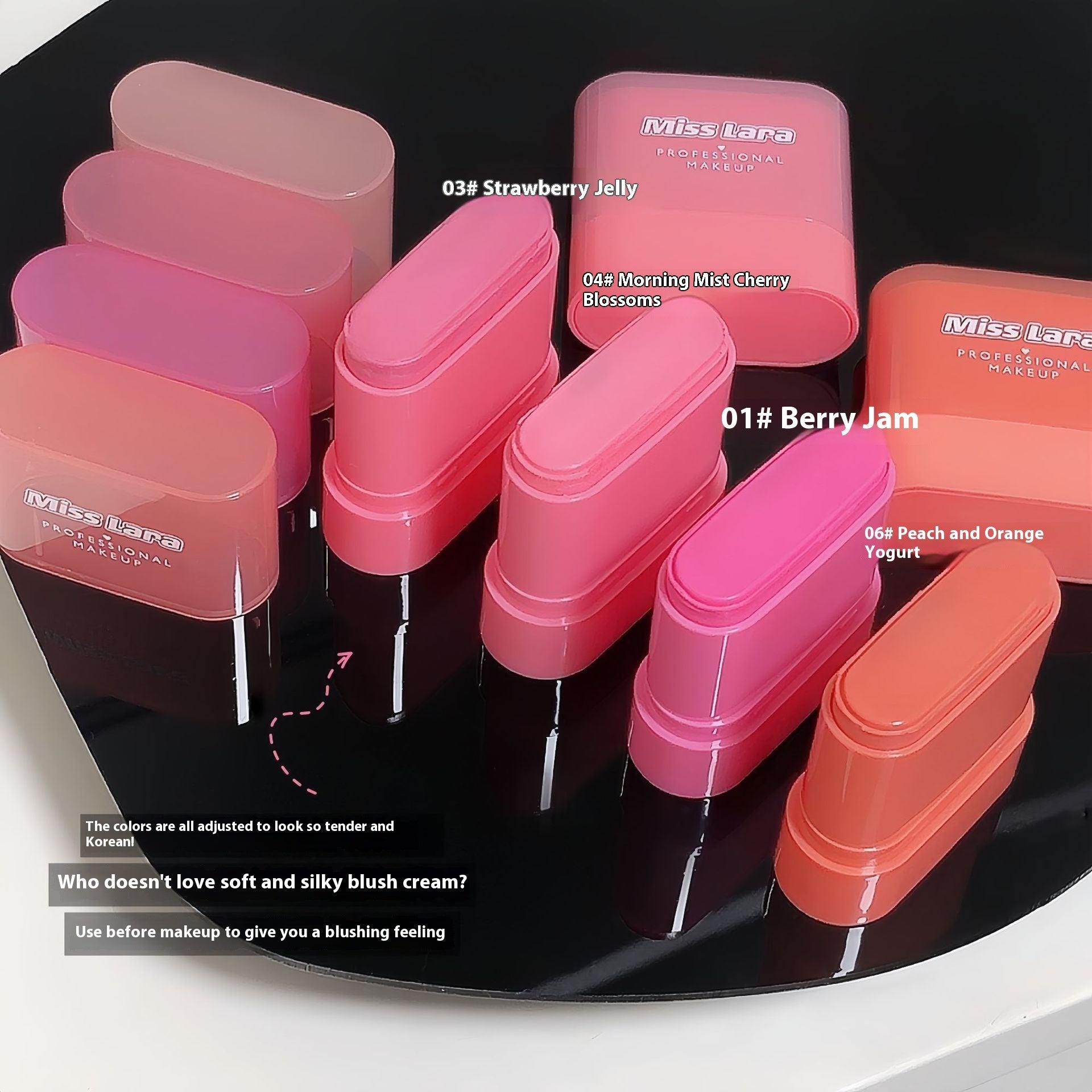 Natural Nude Blusher for Makeup Repair and Brightening Perfect All Skin Types - blusher natural nude makeup repair