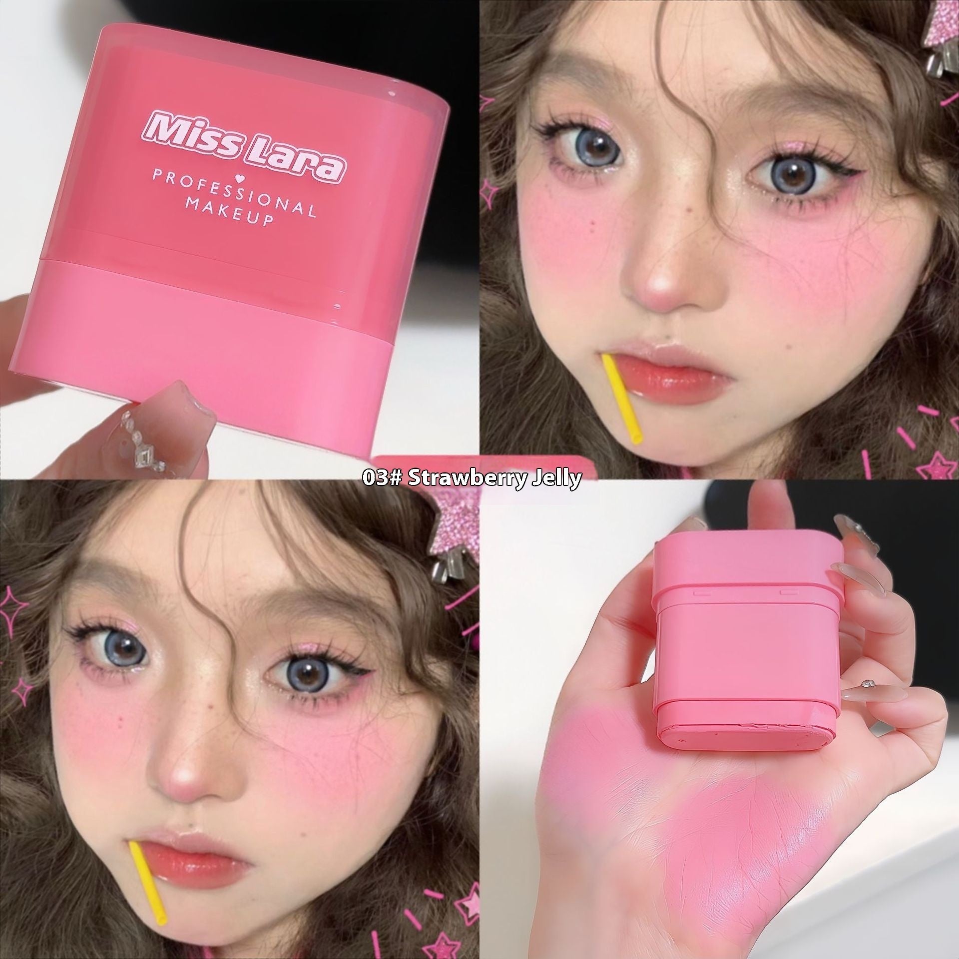 Natural Nude Blusher for Makeup Repair and Brightening Perfect All Skin Types - blusher natural nude makeup repair