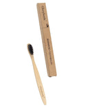 Bamboo Charcoal Toothbrush for Sensitive Gums and Teeth United States - Soft Hairy Adventures united states chf
