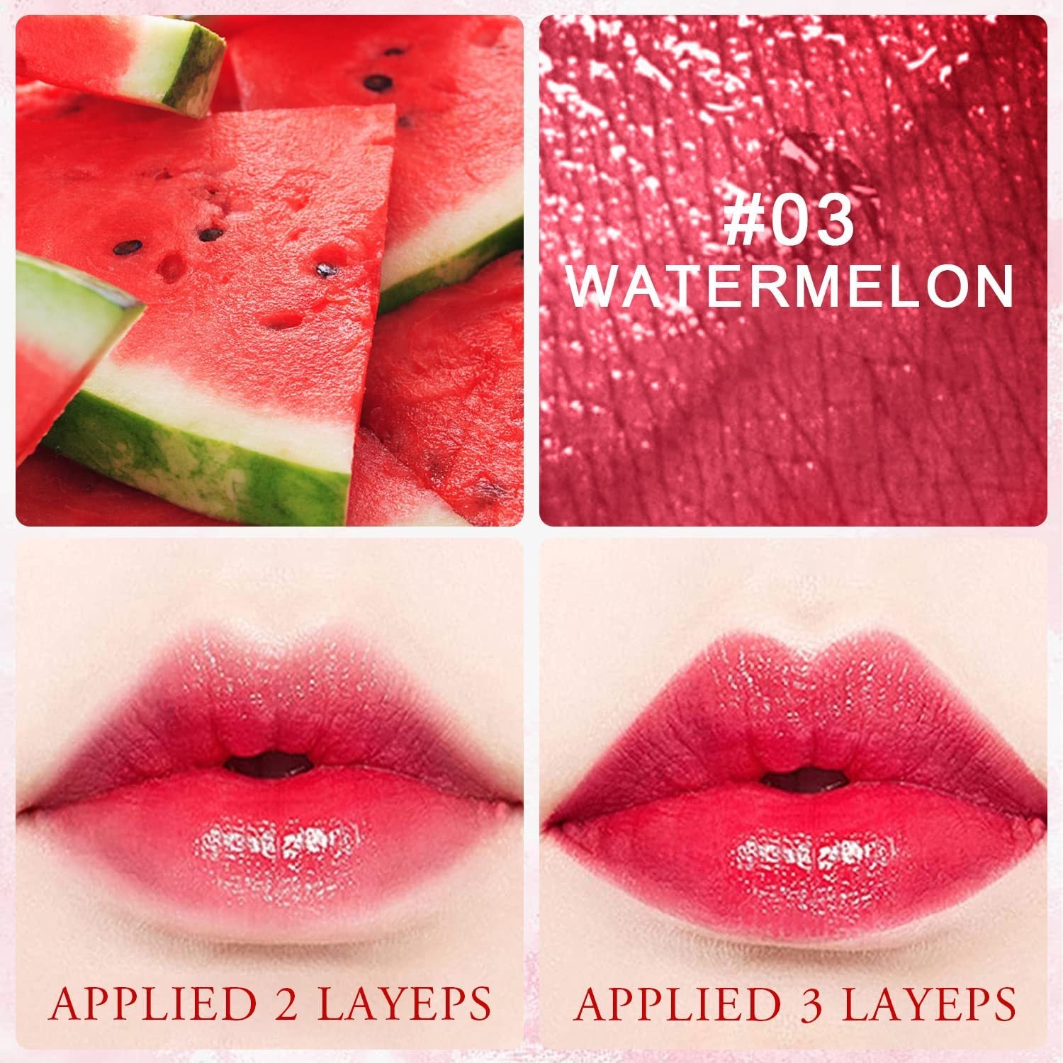 Natural Rouge Lip Stain Set in Vibrant Colors for Beautiful Lips - Teleplus rouge lip stain