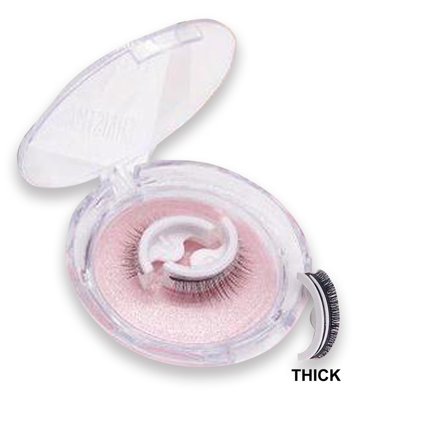 Natural Slim Model 33mm Adhesive False Eyelashes for Export - Teleplus adhesive false eyelashes