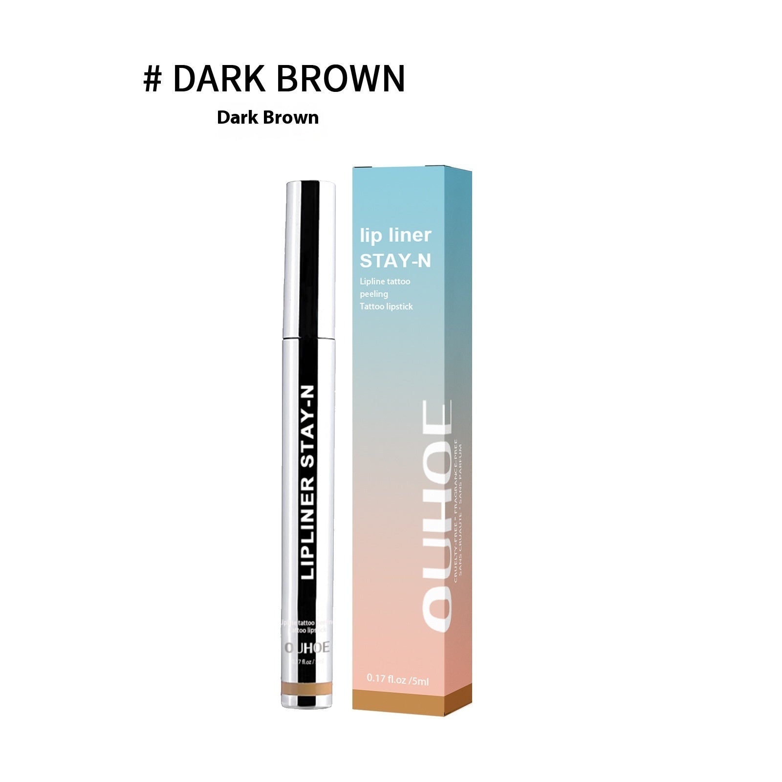 Natural Stereo Lip Liner with Stripping and Fengying Colors - stripping lip liner fengying