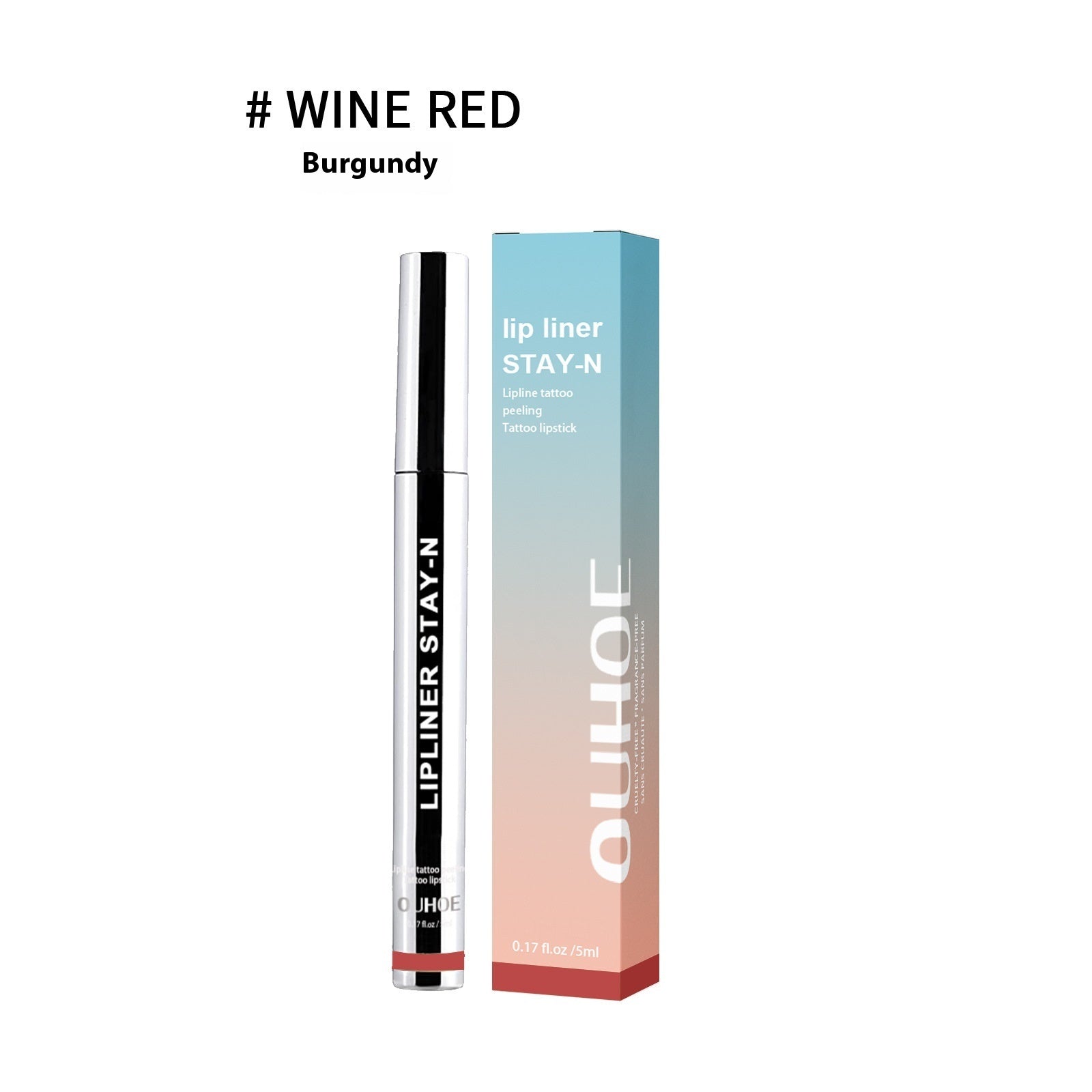 Natural Stereo Lip Liner with Stripping and Fengying Colors - stripping lip liner fengying