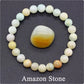 Natural Stone Elastic String Beaded Bracelet - Natural Stone Elastic String Beaded Bracelet Mixed Color