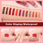 Natural Waterproof Lip Lacquer in Matte Finish Nonstick Cup Q2402 Series - Teleplus cup lip lacquer waterproof matte