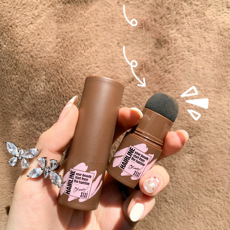 Modified Hairline Powder for Naturally Adjusted Hairlines and Bald Hair Buns - naturally modified hairline powder bald