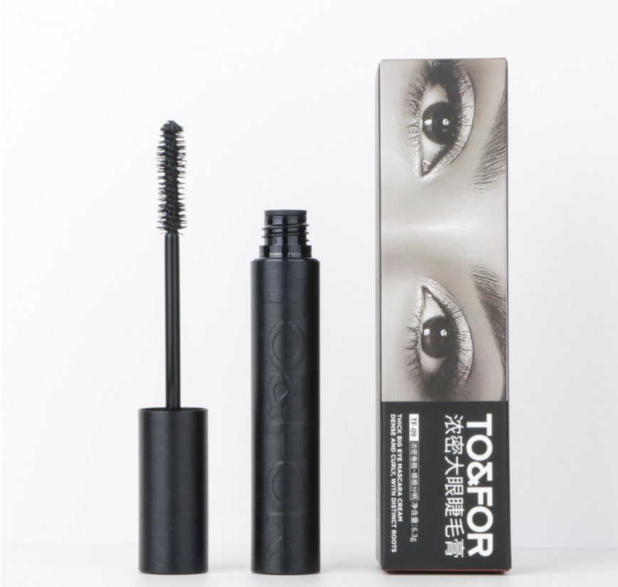 Naturally Waterproof Long Curling Mascara for Smudge-Free Eyelashes - Teleplus naturally waterproof long curling smudge