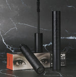 Naturally Waterproof Long Curling Mascara for Smudge-Free Eyelashes - Teleplus naturally waterproof long curling smudge
