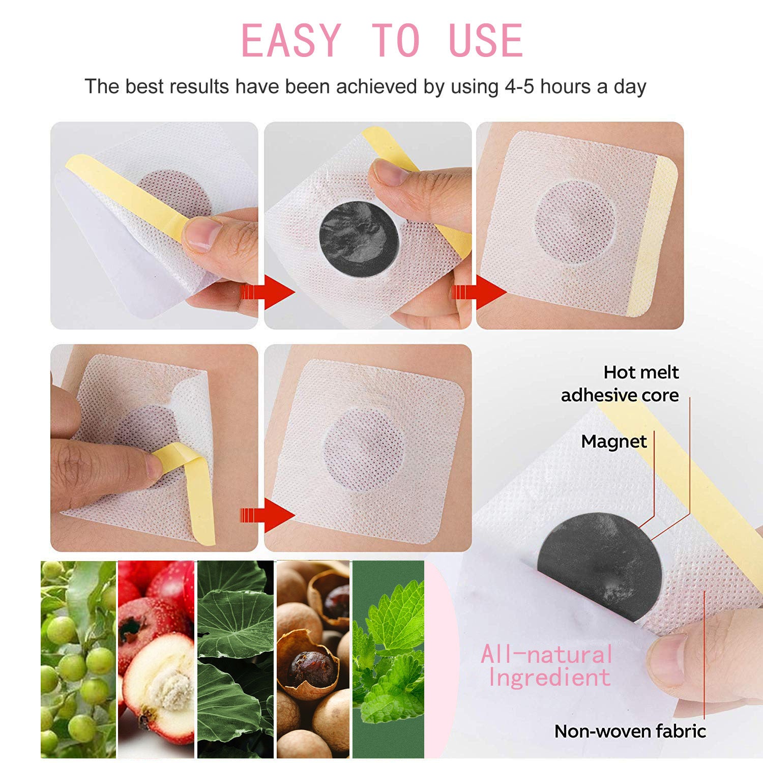 Navel Patch Body Jewelry 30 Piece Box for Piercing Healing and Protection - Pack