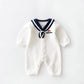 Navy Style Baby Clothes Newborn Clothes Baby Onesies - Navy Baby Onesies for Tiny Sailors in Cotton Models