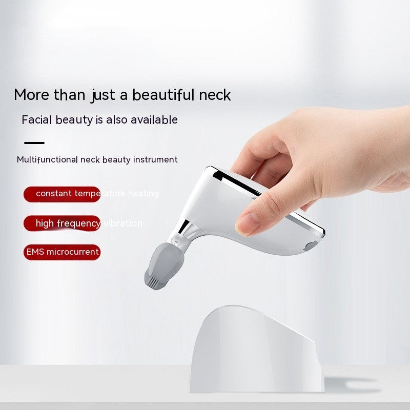 Facial Scraping Lifting Device for Rejuvenation and Wrinkle Reduction - Neck Pattern a Lifted Laugh neck pattern facial