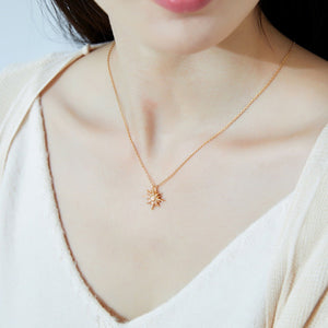 Necklace Female S925 Silver Niche Design Pendant - S925 Silver Necklace with Niche Design Pendant