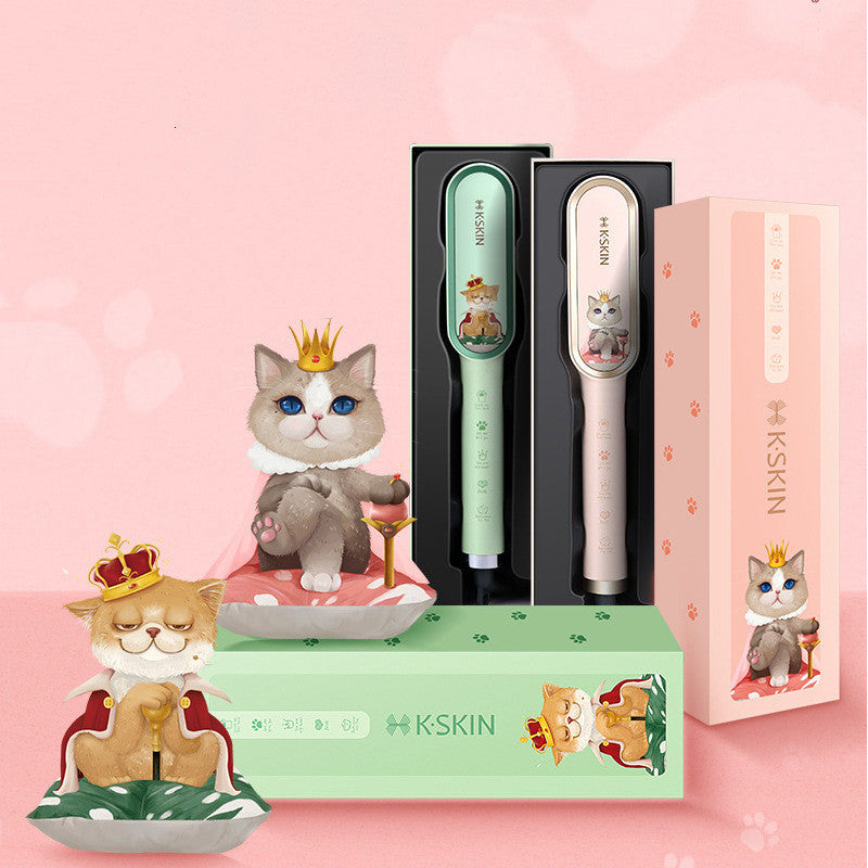 Negative Ion Straightening Comb with Ceramic Heat for Smooth Hair - Teleplus negative ion straightening comb hair