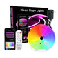 Neon Light Suit RGB10 with WiFi Bluetooth Control for Outdoor Ambience - Teleplus WIFI neon light suit rgb10 graffiti