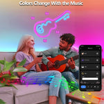 Neon Light Suit RGB10 with WiFi Bluetooth Control for Outdoor Ambience - Teleplus WIFI neon light suit rgb10 graffiti