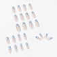 Net 18g Soft Nails False with Colorful Tips for Wearing Finished - wearing nails finished soft false