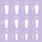 Net 18g Soft Nails False with Colorful Tips for Wearing Finished - wearing nails finished soft false
