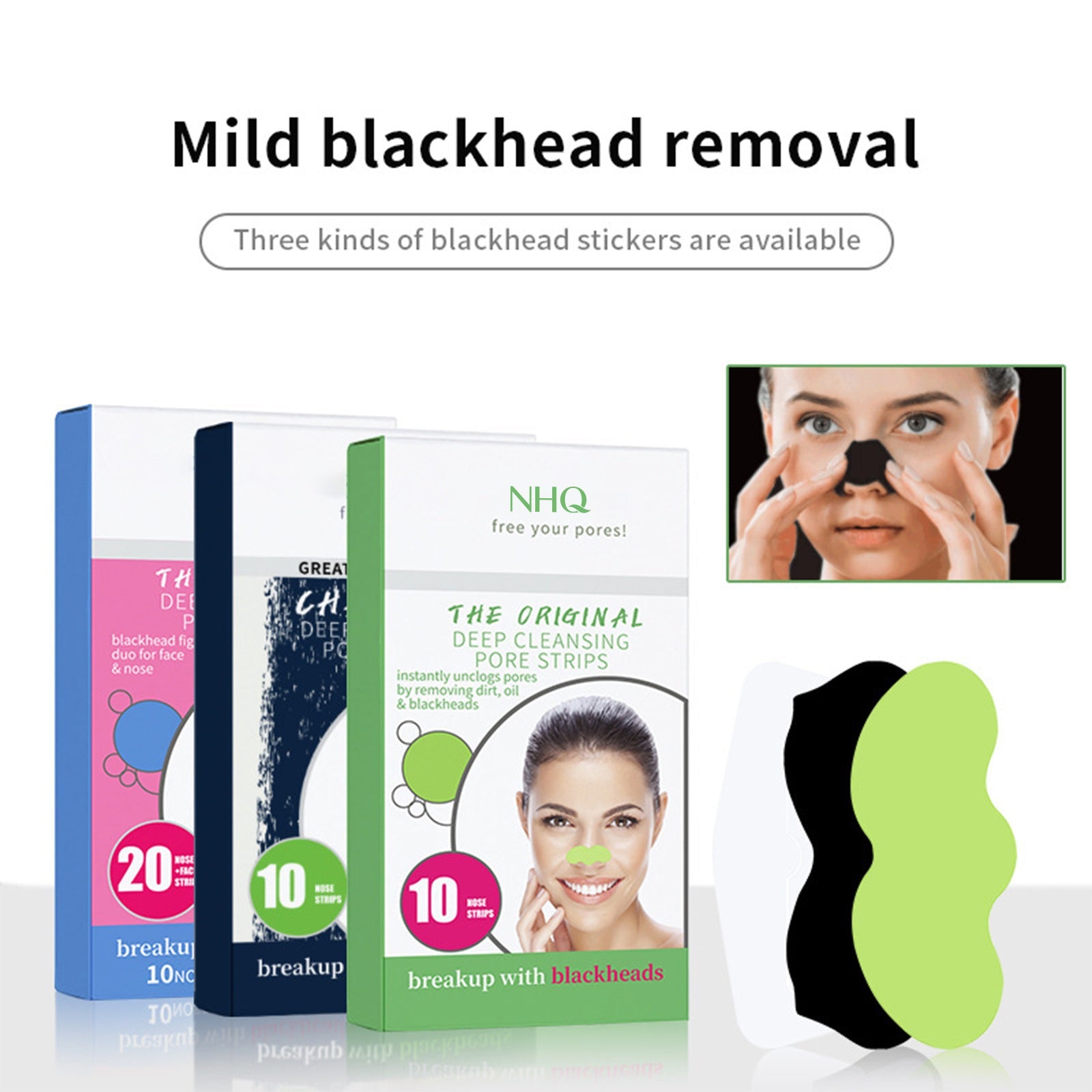 Net 70g Nose Strips for Nursing T District Pack of 1 - Teleplus nose strips net