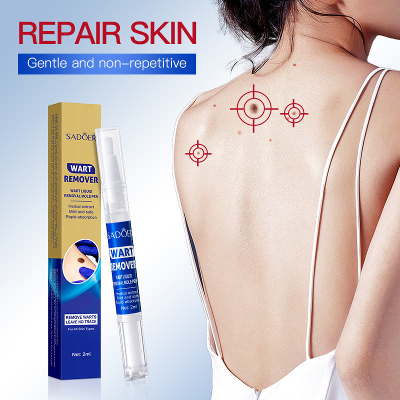 Nevus Removal Pen for Skin Tag and Mole Remover with Facial Essence 2ml