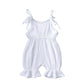 New Arrivals Newborn Toddler Baby Girls Sleeveless Solid Romper Jumpsuit Outfit - Baby Girls Sleeveless Romper