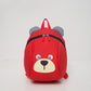 New baby cartoon bear double back 1 to five years old Minilight bag to prevent loss of shoulder bag - Never Lose