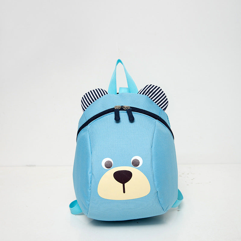 New baby cartoon bear double back 1 to five years old Minilight bag to prevent loss of shoulder bag - Never Lose