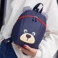 New baby cartoon bear double back 1 to five years old Minilight bag to prevent loss of shoulder bag - Never Lose