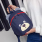 New baby cartoon bear double back 1 to five years old Minilight bag to prevent loss of shoulder bag - Never Lose